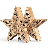 stern beleuchtet fenster Batterie: 3 x 1, 5 V; Typ: LR6/AAA (im Lieferumgang enthalten)