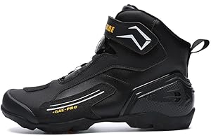 CASTIRON LIFT Motorcycle Boots Men and Women，Quick Lacing Breathing Motorcycle Boots Men and Women