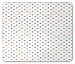 Produktbild SHAQ Polka Dots Mouse Pad, Pastel Color Blots Arranged Evenly Girly Feminine Vintage Baby Shower Concept, Standard Size Rectangle Non-Slip Rubber Mousepad, Multicolor
