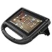 Produktbild QUINTRA Kinder stoßfest EVA Griff Stand Case Cover für Amazon Kindle Fire 7 2017 (Schwarz)