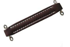 Kaish, amplificatore per chitarra, in stile vintage, con manico in pelle di PVC, per amplificatori Fender, Marrone