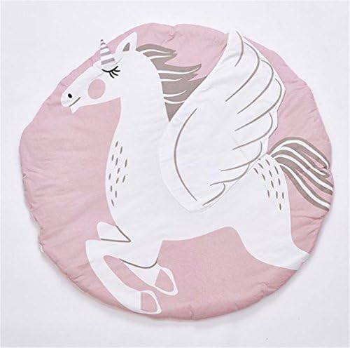 Unicorn Baby Blanket 100% Cotton Play Mat I Non-Toxic I Baby Infant Swaddle Blanket Blanket I Play Children