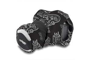 Miggo Grip & Wrap de Miggo Sangle pour Appareil photo Reflex Motif Papillons Noir