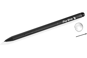 King Write MR05 EMR Stylus with Digital Eraser, 4096 Pressure Sensitivity, Palm Rejection, Digital Pen for EMR Devices/Tablet fits Remarkable