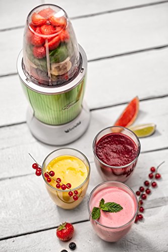 Genius Feelvita Nutri Mixer | 20 Teile | Stand-Mixer | Smoothie-Maker | Mixen | Rühren | 23000 UpM | 600 Watt | 1 Liter | Bekannt aus TV | NEU - 5