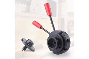 KOLHGNSE Drechselbank Spannfutter 100mm 4" Selbstzentrierend 4-Backenfutter M33 Drehmaschine Futter für Holzdrehmaschine (M33 Spannfutter)