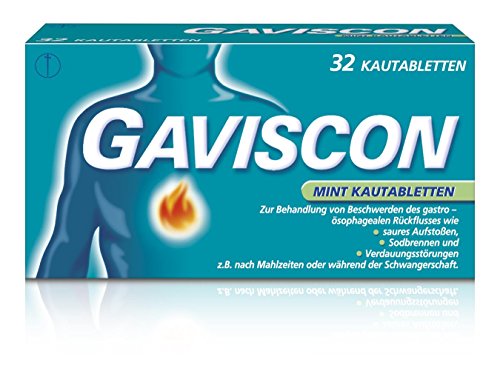 Preisvergleich Produktbild GAVISCON MINT KAUTABL (32 ST)