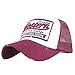 Produktbild Unisex Baseball Cap Btruely Kappe Einstellbar Basecap Unisex Baseball Cap Sommer Kappe Mesh Hüte Super Coole Hip Hop Cap Sommer Sonnenhut Sport Mütze Schirmmütze Kappe Embroidered Snapback Baseballmützen (Heiß Rosa)