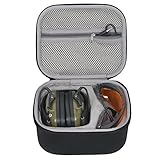 co2CREA EVA Stockage Cas Voyage Étui Housse Protection Sac pour Howard Leight Impact Sport Electronic Earmuff (Balck-Large)