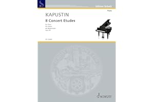 8 Concert Etudes: op. 40. piano.