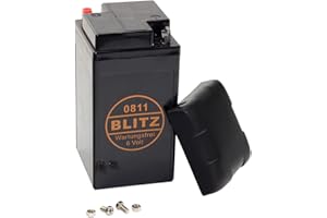 BLITZ Batterie 0811, schwarz beschichtet