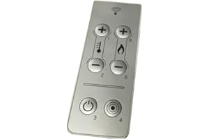 EASYRICAMBI Easyczęści zamienne pilot zdalnego sterowania INFRAROSSI 6 przycisków do pieców na pellet kuchenki mikrofalowej 8 m