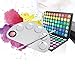 niceEshop(TM) 2Pc Nail Art, Make-up, Eye Shadow Dappen Dish For Paint Color Mixing Palette Set