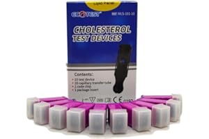 VALUEMED SPECIALISTS IN DIAGNOSTIC HEALTHCARE 10 Ecotest Cholesterol Strips by ValueMed