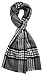 Produktbild Lorenzo Cana Eleganter Herren Wollschal Made in Germany Hergestellt in Deutschland Winterschal Kariert Check gewebt Grau Rot Schwarz Weiss 7846411