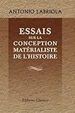 Image de Essais sur la conception matérialiste de l'histoire