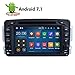 Produktbild 7 Zoll 2 Din Android 7.1.1 Nougat 2GB RAM Quad Core Autoradio Moniceiver DVD GPS Bluetooth Navigation für Mercedes-Benz C class W203/Clk -C209/W209/Viano/Vito W639/Vaneo/G-W463/A-Class W168