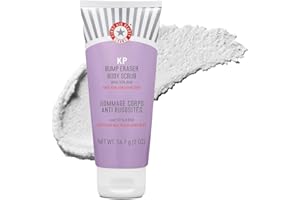 First Aid Beauty – Gommage Corps KP Bump Eraser avec 10% d’AHA, Exfoliant à l’Acide Glycolique et Lactique, Réduit les Bosses de Kératose Pilaire, Convient aux Peaux Sensibles, 56,7 g