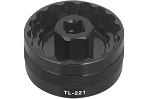 HOUSON Bicycle Bottom Bracket Tool, BB Wrench Crank Puller Remover Bottom Bracket Removal Remover for Bicycle 44mm/BBR-60/FSA-386/DUB16T/BB-R9100