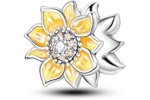 NARMO luna farfalla charm Varie Charm Bead Ciondolo,compatibile con braccialetti Pandora, in argento Sterling 925, perfetto Regali per Moglie e Ragazze