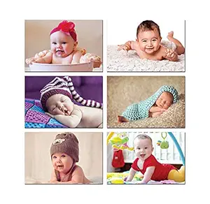 Paper Plane Design New Born Baby Girl/Boy Poster for Wall Pregnant Women Cute Large Posters in Room Bedroom with Big Size Matt Finish, Size - 12 x 18 Inch, Set of 6 Photo
