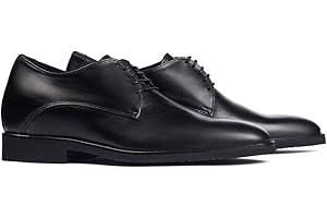 MASALTOS Zapatos de Hombre con Alzas Que Aumentan Altura hasta 7 cm. Fabricados en Piel. Modelo Tokio