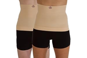 Comfizz 10" Waistband with Silicone Grip | Unisex Belt for Stoma | Bag Cover | Hernia & Kidney Aid | Post-Surgery (L/XL,Neutral)