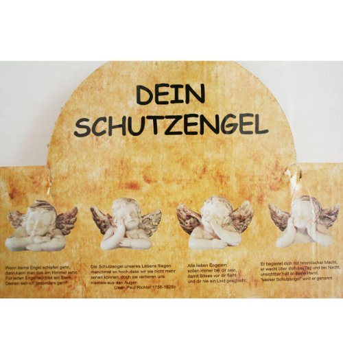 24 Stück Schutzengel in Tüte, klassisch mit Spruch - 4