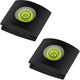 Camera Flashlight Hot Shoe Cover with Bubble Spirit Level for Canon Nikon Panasonic Fujifilm Olympus Pentax Sigma DSLR/SLR/EV