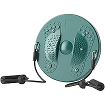 Twist Waist Disc Board Mit Zugseil - Multifunktions Trainingsgerät Für Bauch & Taille Bis 120kg