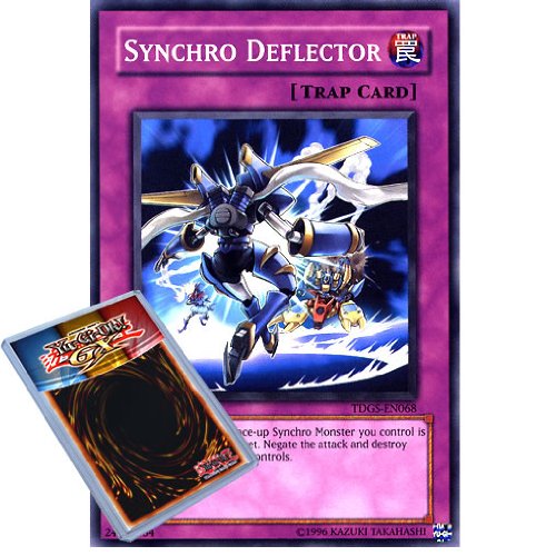 yu-gi-oh : TDGS-EN068 Unlimited Ed Synchro Deflector Common Card - ( The Duelist Genesis YuGiOh Single Card )