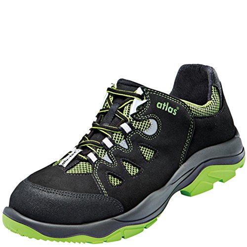 Atlas Alu-tec 160 Sicherheitshalbschuhe S1 EN ISO 20345 schwarz grün
