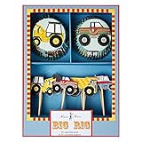Muffinset Baustellenparty - Cupcake Kit 'Big Rig' von Meri Meri