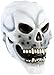 Produktbild infactory Totenkopf Maske: Totenkopfmaske aus Latex (Maske für Fasnacht-Liebhaber)