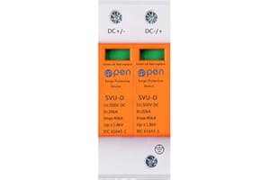 WEBN DC Spd House Surge Protector Protective 40KA 500V/1000V Low-voltage Arrester Device (2p)