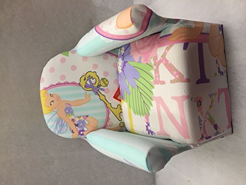 Childrens Disney Sofa Chairs Bedroom Playroom Chairs For Kids-Over 20 Characters: Tinkerbell by Inspire Homes