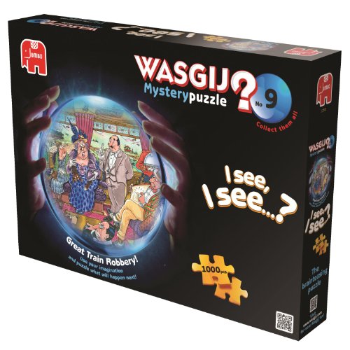 Wasgij 1000 Piece Mystery 9 The Great Train Robbery Jigsaw Puzzle