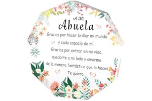 CRAHALEN Regalo Padre Madre Abuela Abuelo Parejas Profesora Regalo Mejor Amiga Navidad Adornos De Acrílico (Regalos para Abuela)