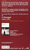 Image de L'Étranger d'Albert Camus (Essai et dossier)