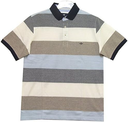 BAILEYS GIORDANO Polo Shirt 815253 Beige and Blue L Beige