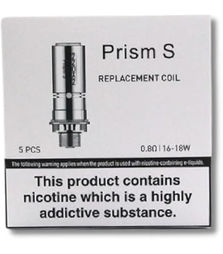 5PCS Innokin Prism Résistance MTL 0,8ohm for T20S Tank Endura T20 S ne  Contient pas de Nicotine ni de Tabac : Amazon.fr: High-Tech