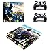Produktbild THTB Playstation 4 Slim + 2 Controller Aufkleber Schutzfolien Set - Watch Dogs 2 /PS4 S