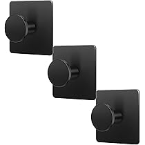 KAXIMON Selbstklebende Haken 10 Stück - Klebehaken Ohne Bohren