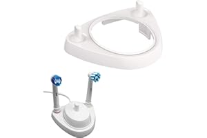 AOIBEELY Porta Spazzolino Elettrico Porta testine: 1 Pezzi Supporto Testine Spazzolino Elettrico, Porta Testine Spazzolino Elettrico, Base Supporto Porta Testine Supporto per Spazzolino Elettrico per Orale B