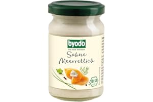 ‎BYODO Byodo Bio Sahne Meerrettich, 95 g (6 x 95 gr)