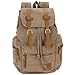 Produktbild Canvas Vintage Rucksäcke BESTOPE Damen Herren Schulrucksack Retro Backpack für Campus Studenten und Outdoor Reisen Wandern mit Großer Kapazität