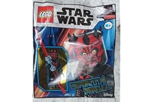 BLUE OCEAN LEGO Star Wars Darth Maul minifigurka zestaw folii 912285 (pakowany)