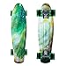 Produktbild Enkeeo 57cm Mini Cruiser board Skateboard mit stabilen Deck 4 PU-Rollen für Kinder, Jugendliche und Erwachsene (Sky)