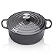 Produktbild Le Creuset Gusseisen Bräter Signature, rund, 20 cm, midnight grey