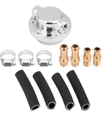 Universal Benzindruckregler 7 Bar - Mit Manometer & Zubehör